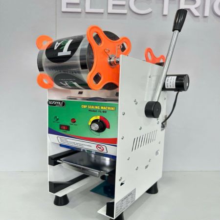 Máy ép miệng ly bán tự động B9