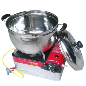 Máy làm bắp rang bơ bằng Gas lớn Máy làm bắp rang bơ bằng Gas lớn