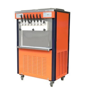 Máy làm kem tươi 7 màu Goodfor 833 phun siro Máy làm kem tươi 7 màu Goodfor 833 phun siro