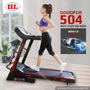 Máy chạy bộ điện GoodFor 504 Máy chạy bộ điện GoodFor 504