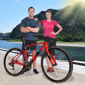 XE ĐẠP ĐUA TWITTER CYCLONE PRO-TAY NGANG (đỏ đen xám) XE ĐẠP ĐUA TWITTER CYCLONE PRO-TAY NGANG (đỏ đen xám)