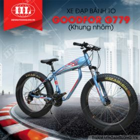 Xe đạp bánh to Goodfor G779 (Khung nhôm) Xe đạp bánh to Goodfor G779 (Khung nhôm)