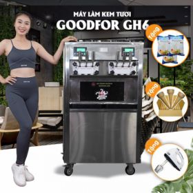 Máy làm kem tươi cao cấp Goodfor GH6 (6 vòi lấy kem-3 Bloc làm kem) Máy làm kem tươi cao cấp Goodfor GH6 (6 vòi lấy kem-3 Bloc làm kem)