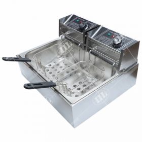 Bếp chiên nhúng đơn (2 rổ nhỏ) Bếp chiên nhúng đơn (2 rổ nhỏ)