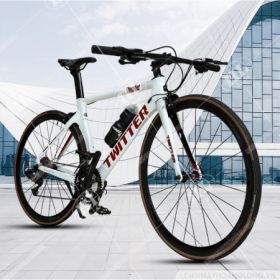 xe đạp đua TWITTER ATHUNR tay ngang ( trắng đỏ) xe đạp đua TWITTER ATHUNR tay ngang ( trắng đỏ)