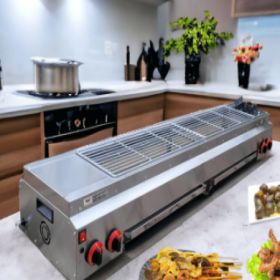 Bếp nướng thịt xiên dùng gas T150 Bếp nướng thịt xiên dùng gas T150