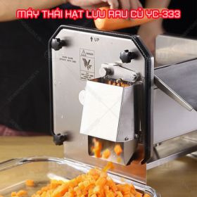 Máy thái củ quả YC-333 ( thái hạt lựu) Máy thái củ quả YC-333 ( thái hạt lựu)