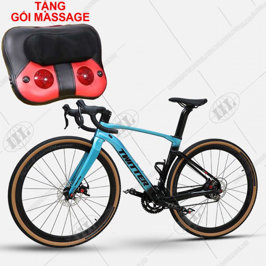 Xe đạp Twitter R10 full carbon | Điện máy HOÀNG LONG