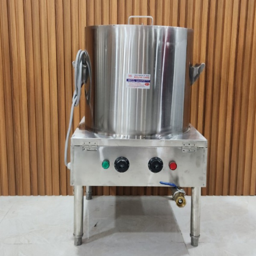 Nồi nấu cháo inox 304 có tốt không? Vì sao nhiều quán ăn nên sử dụng 2 nồi nấu cháo inox 304 sáng bóng