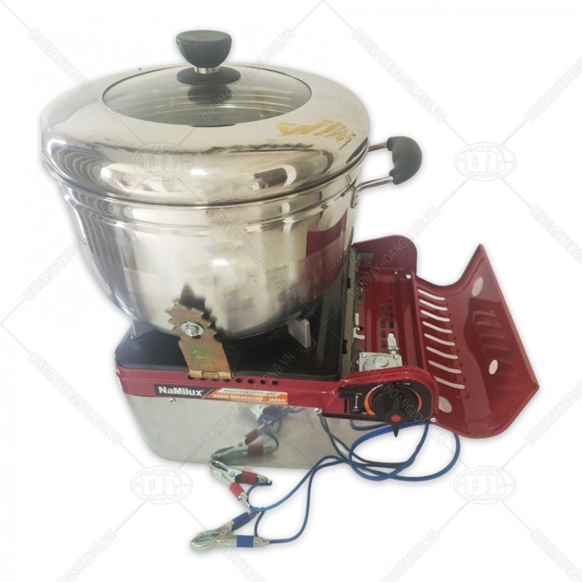 Máy làm bắp rang bơ bằng Gas mini | Điện máy HOÀNG LONG
