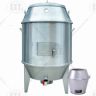 Lò quay vịt inox bằng than 90