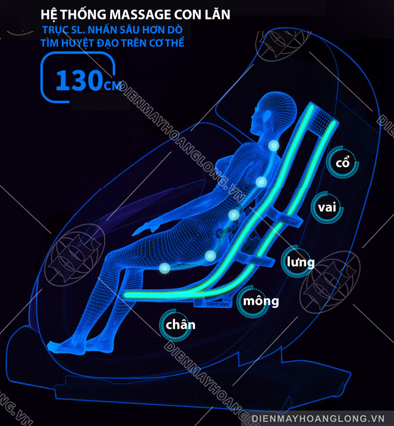 Ghế massage toàn thân Goodfor K7-6